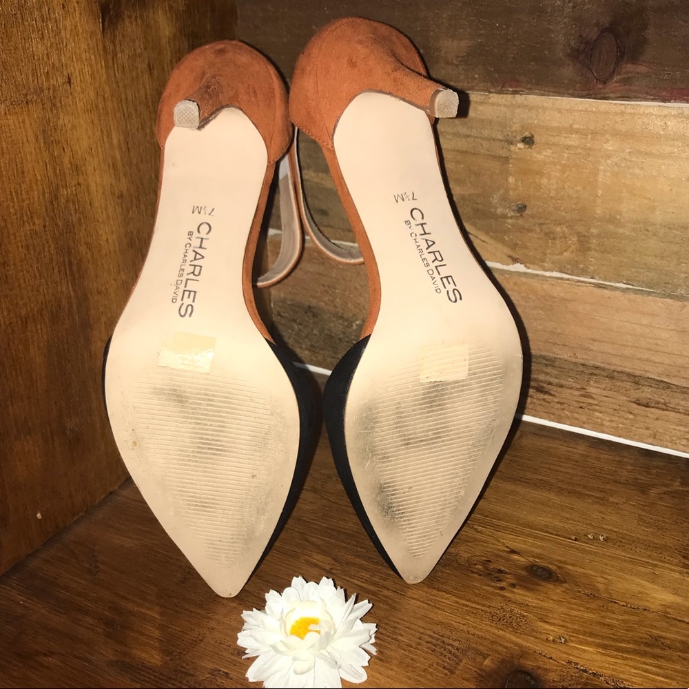 🌼HP🌼 Free People by Charles David Heels Pumps - Picture 7 of 8